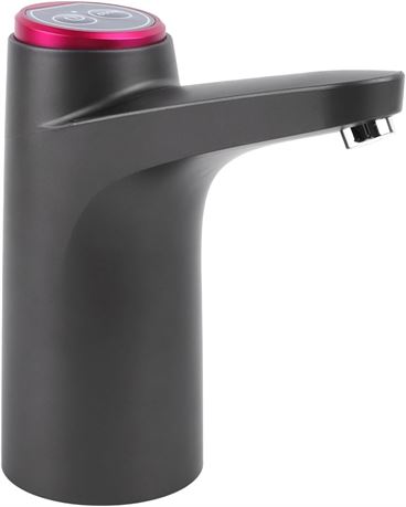 Electric Water Bottle Pump Smart Water Dispenser Automatic Black
