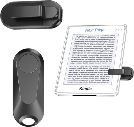 HTTWCOD Télécommande RF Tourne Page Kindle Sans Fil iPhone iPad Android