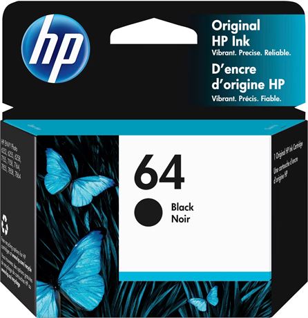 Cartouche Encre HP 64 Noire Standard