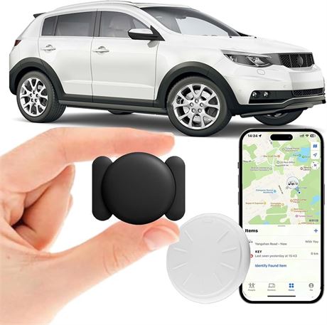 GPS Tracker for Car, No Monthly Fee, Real-Time Tracking, Works with Find My