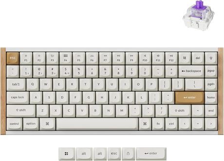 Keychron K2 HE Clavier m canique sans fil   Hall Effect, Gateron, 2,4 GHz
