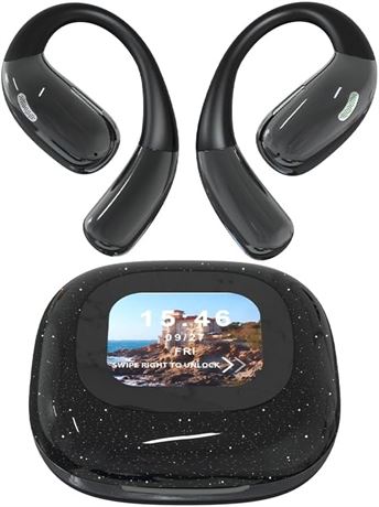 A39 Wireless Translation Earbuds, 70H Battery, Bluetooth 5.4, Open Ear, IPX5