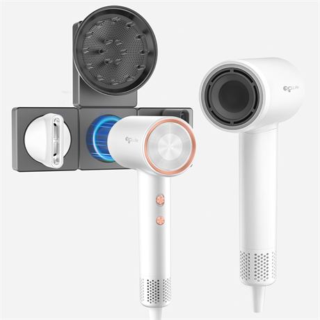 Sèche-Cheveux Pro Ionique 110000 RPM Blanc