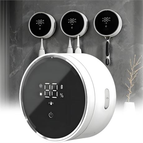 Porte-Brosse à Dents Intelligent Mural avec LED