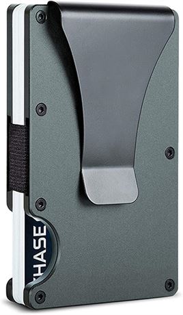 Minimalist wallet with money clip