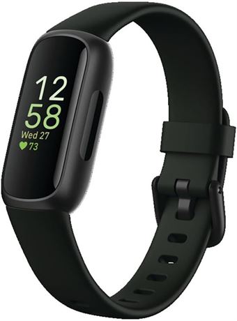 Fitbit Inspire 3 Fitness & Health Tracker with Stress & Sleep Monitor
