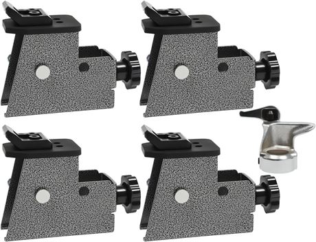 4PCS Tire Changer Adapter, Motorcycle Kit, Rim Clamp with Bird Head Tool