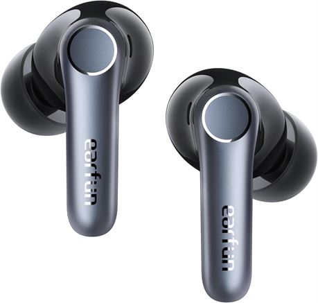 EarFun Air 4 Earbuds - Adaptive Hybrid ANC, Snapdragon Sound, LDAC, 52H