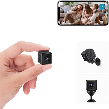 Mini WiFi Security Camera - 4K