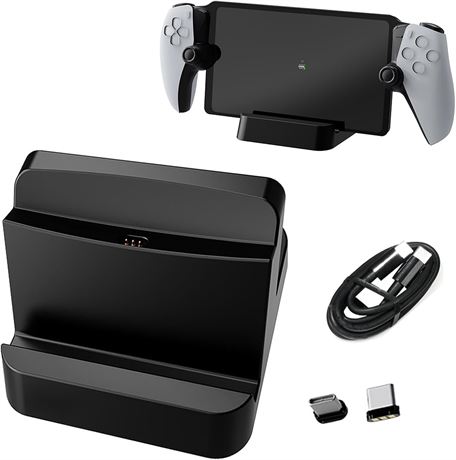 PS5 - Station de charge rapide portable avec USB-C pour Playstation Portal
