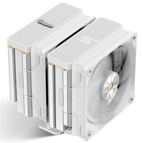 Iota A62 WH CPU Cooler Digital Display 6 Heat Pipes 120mm Fan