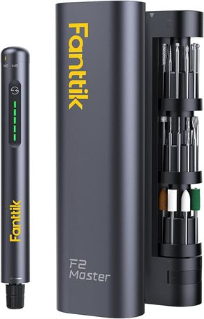 Fanttik F2 Master Mini - kit d'outils rotatifs sans fil, 5 vitesses