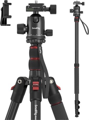 SmallRig 71" Camera Tripod/Monopod – 33lb Payload