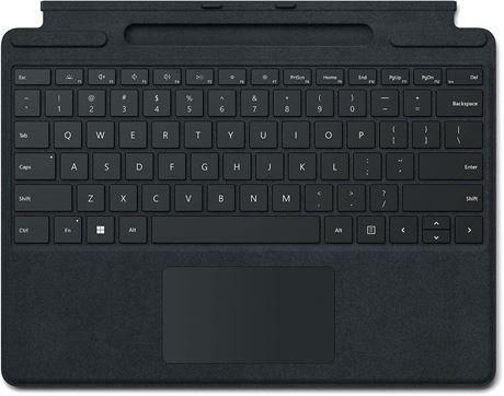 Microsoft Surface Pro X Type Cover Keyboard Black English