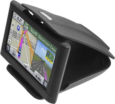 GPS Dash Mount Matte Black Dock for Garmin Nuvi/Drive/Dezl, TomTom, Magellan
