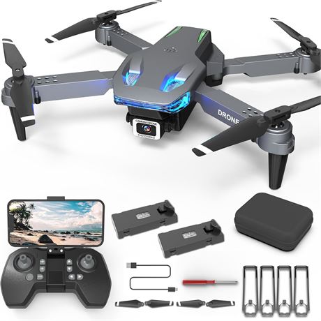 Drone Wipkviey T28   Mini 1080p, 90  r glage, FPV, sans t te, flip 3D
