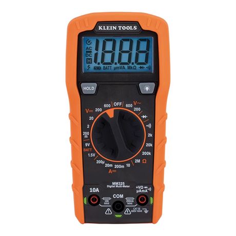 Digital Multimeter, Manual-Ranging 600V AC/DC