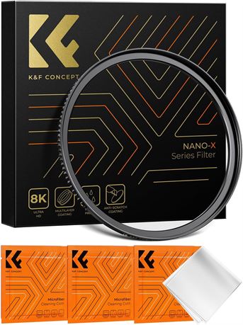 Adaptateur Lentille K&F Concept 77mm vers 82mm, Filtres Photo