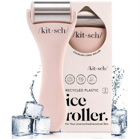 Kitsch Mini Spa Rollers, Ice Roller for Face & Neck, Pink