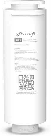 Frizzlife ASR212-600G RO Filter Cartridge Replacement for PD600-TAM3