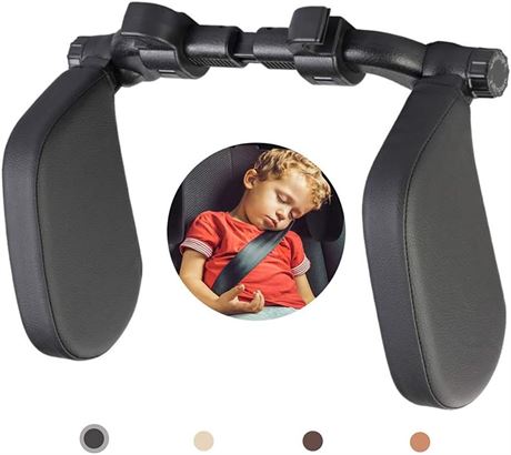 JSKRL Car Headrest Pillow, 360 Adjustable Neck Support Cushion