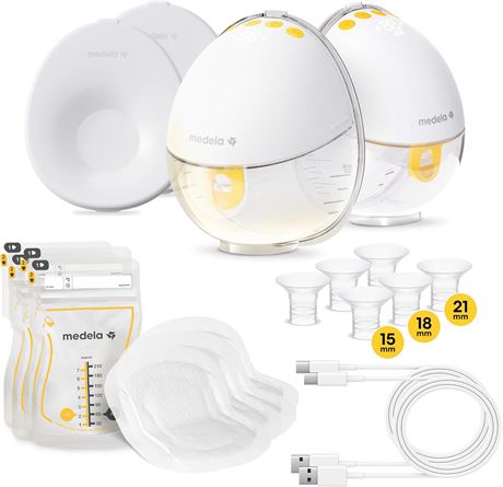 Medela Motion InBra Wearable Breast Pump, Portable Handsfree Wireless