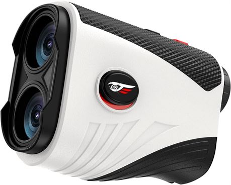 Télémètre Golf 1200 Yards Laser IP54, 7X Zoom, Batterie Rechargeable