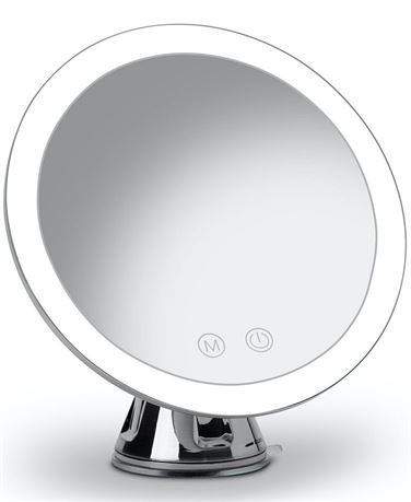 Fancii Lana 10x Rechargeable Magnifying Mirror with 3 Light Settings