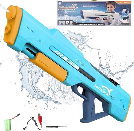 Electric Water Gun, Automatic Reload, 300 Water Blaster