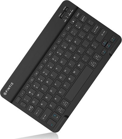 Fintie Ultra-Thin Bluetooth Keyboard for iPad Android iOS