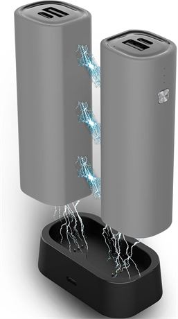 Rechargeable Hand Warmers, 10000mAh, 360  Heat, 3-in-1 Heater & Power Bank