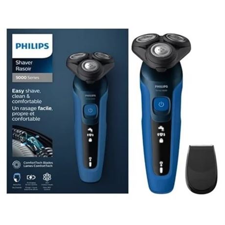 Philips Electric Shaver Series 5000, Wet & Dry with ComfortTech Blades, S5466/17