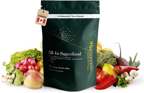 Younited Superfood Greens Powder, 53 Organic Ingredients
