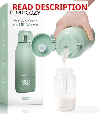 Momcozy Portable Milk Warmer for Travel - Dual Heating Modes, 17 oz
