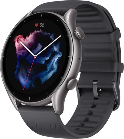 Amazfit GTR 3 Smartwatch, GPS, 150 Sports Modes, 21-Day Battery