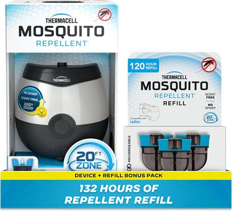 Thermacell E-Series Mosquito Repeller, Rechargeable