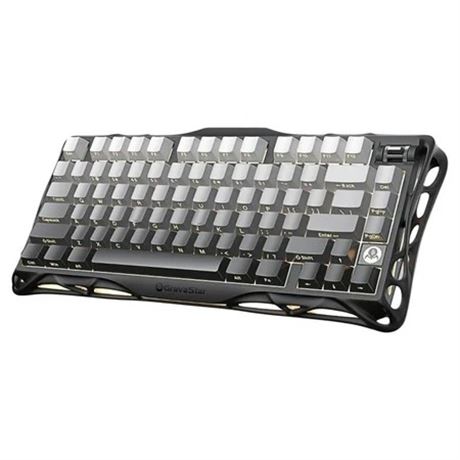 GravaStar Mercury K1 75% Wireless Keyboard - Gasket, Hot-Swap Linear RGB