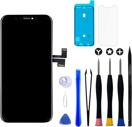 Écran iPhone 6 Plus 14cm Noir Remplacement LCD Complet + Outils