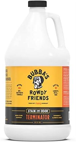BUBBAS Enzyme Cleaner - Pet Odor Eliminator