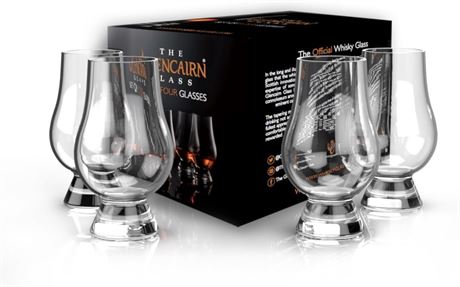 Verres Whisky Glencairn Wine Enthusiast lot 2 clairs