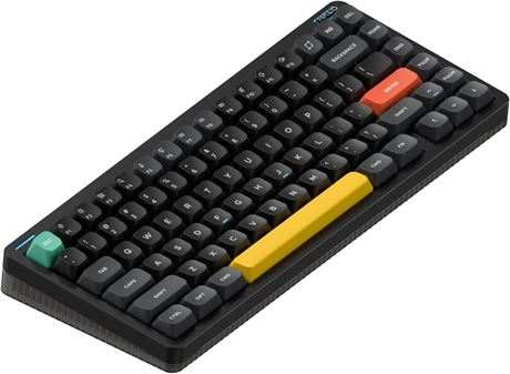 NuPhy Halo75 V2 clavier gaming 75% sans fil RGB hot-swap noir