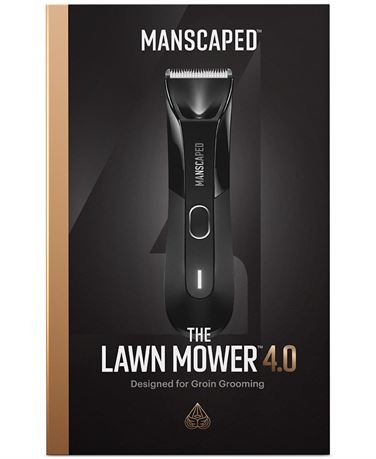 MANSCAPED Lawn Mower 4.0 Waterproof Grooming Trimmer Black