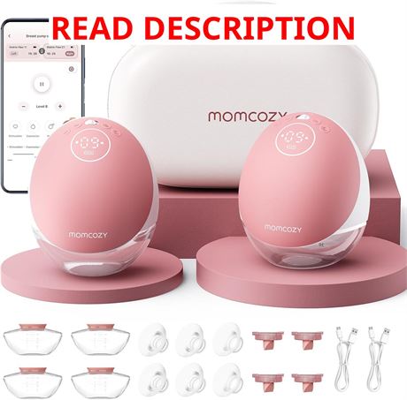 Momcozy Breast Pump Hands Free Upgraded Mobile Flow M9, Control