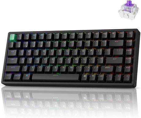 Keychron K2 HE Wireless Keyboard - 75% Hall Effect, BT 5.2, Hot-Swappable