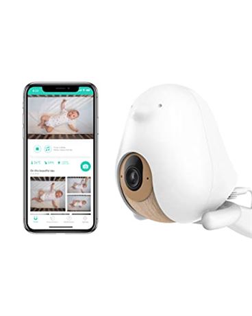 CuboAi Smart Baby Monitor: Sleep Alerts, 1080p HD Night Vision & 2-Way Audio