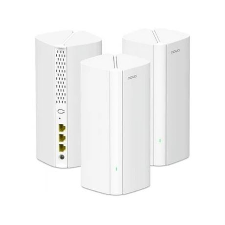 Tenda AX3000 Mesh WiFi 6 System MX12-7000, Whole-Home Coverage, 3-Pack