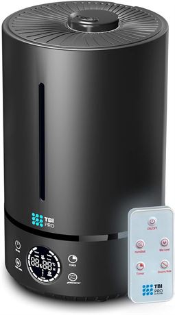 Upgraded 2020 Top Fill 6L Cool Mist Humidifier for Bedroom & Large Rooms