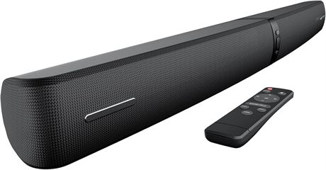 90W Soundbar for Smart TV, Bluetooth/ARC/Optical/AUX, 3 EQ Modes, 2-in-1 Design