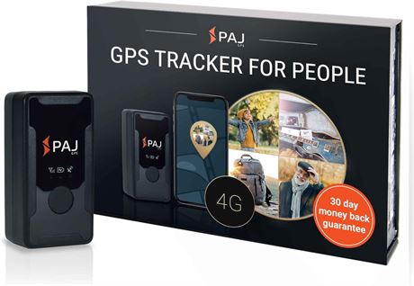 PAJ Easy Finder GPS 4G seniors/enfants, SOS, suivi en temps réel
