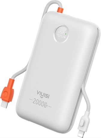 VIYISI Power Bank 20000mAh, 30W Fast Charging